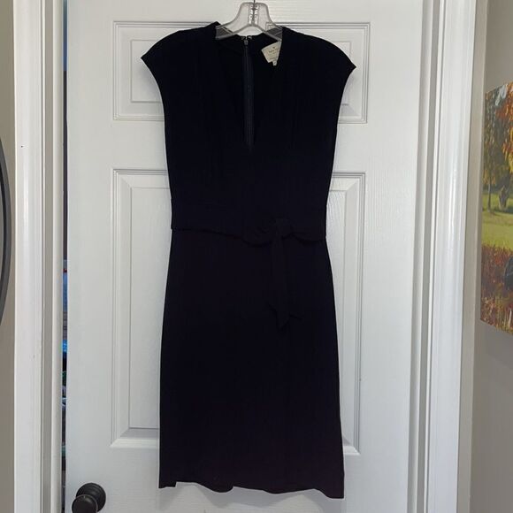 Kate Spade Villa Brighton Bow Black Cocktail Dress - Picture 3 of 10